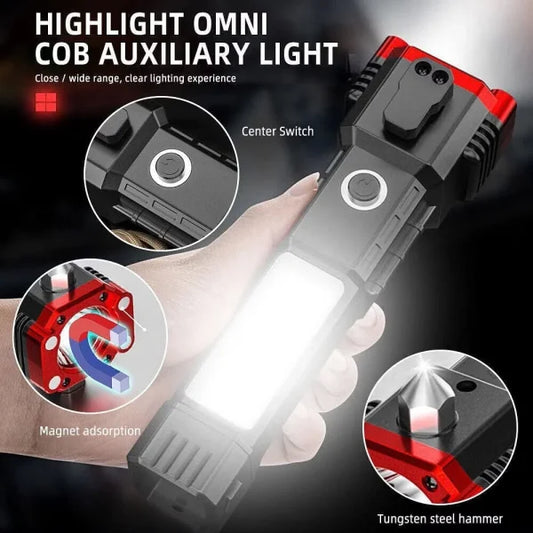 Multifunctional Rechargeable High-power Emergency Led Flashlight