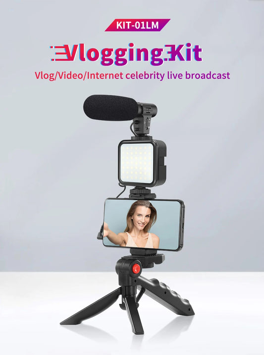Video Vlog Making Kit Smart Phone YouTuber Vlogger KIT